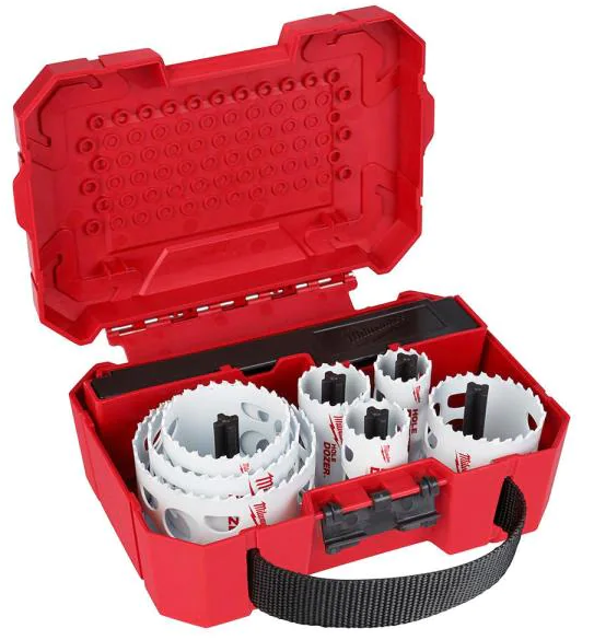 Juego de sierras perforadoras Milwaukee