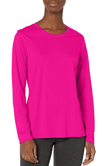 franela de mujer manga larga