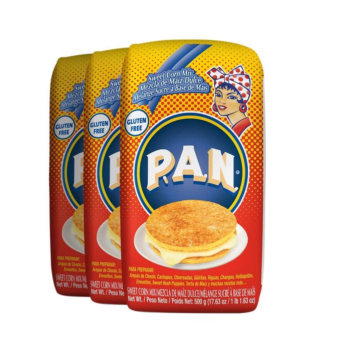 Harina de maiz para cachapas P.A.N.