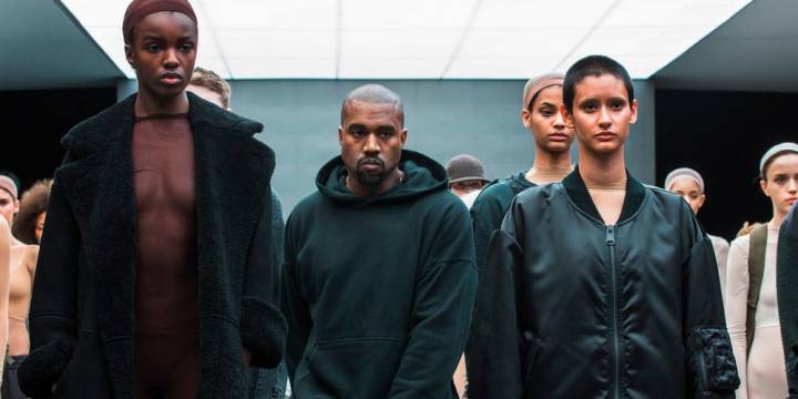 Kanye West en desfile