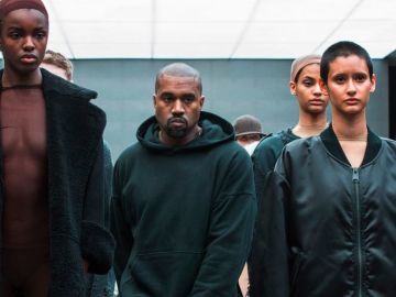 Kanye West en desfile