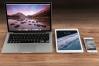 Laptop, tableta y celular Apple