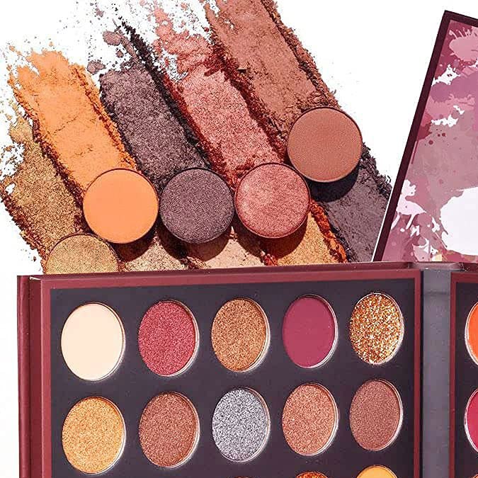 Paleta de sombras de tonos marrones Eyeseek