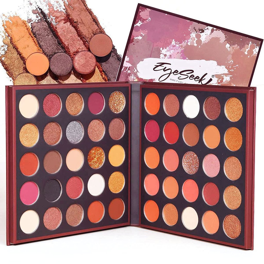 Paleta de sombras de tonos marrones Eyeseek