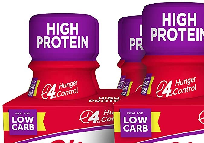 proteína líquida de chocolate