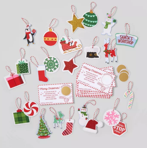 Set de adornos colgantes de navidad Wondershop