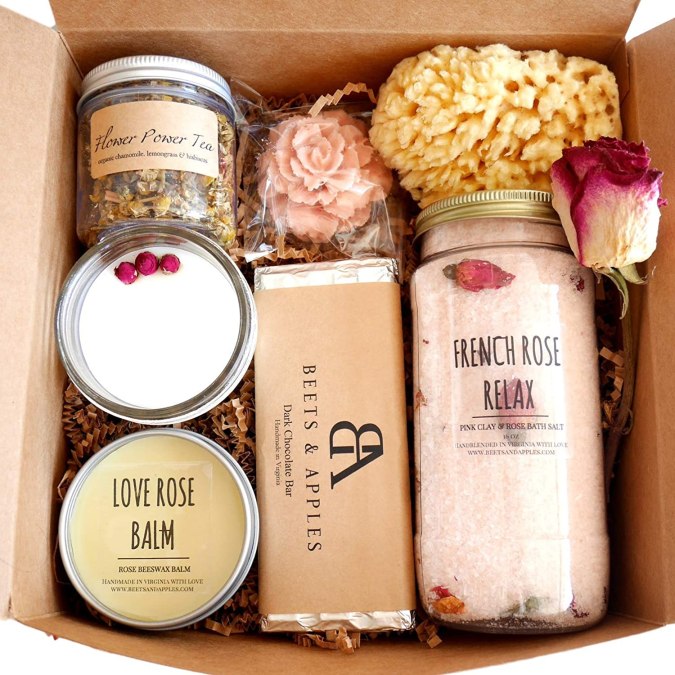 set de productos para spa