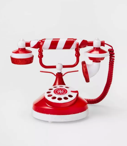 Teléfono decorativo con motivo navideño Wondershop