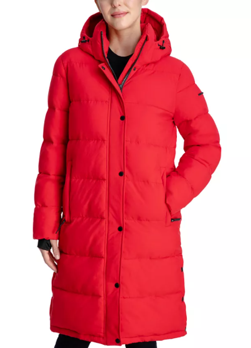 Abrigo acolchado de corte largo paradama BCBGeneration