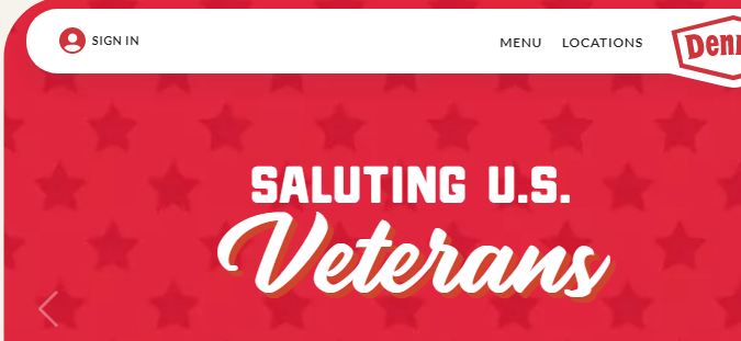 Promoción de veteranos de Denny's