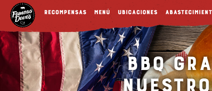 Promoción de veteranos de Famous Dave's