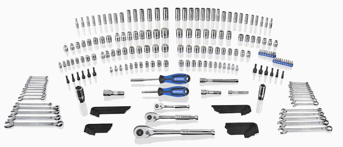 Juego de llaves mecánicas Kobalt