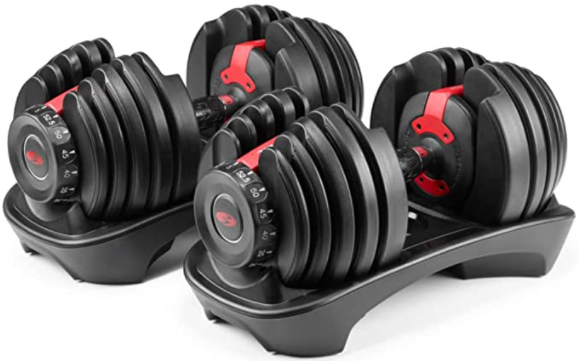 Mancuerna de peso ajustable Bowflex