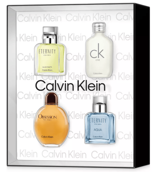 Set de 4 perfumes de regalo Calvin Klein