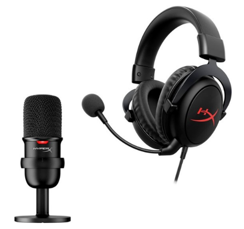 Set de audífono y micrófono HyperX