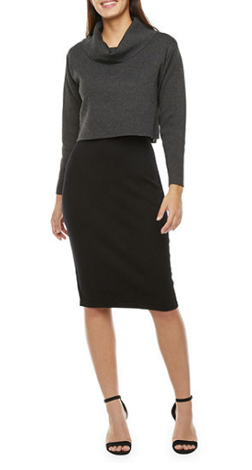 Vestido con sueter Bleecker 126