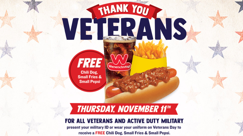 Veterans Day 2021 descuentos en restaurantes y comidas No Muy Caro