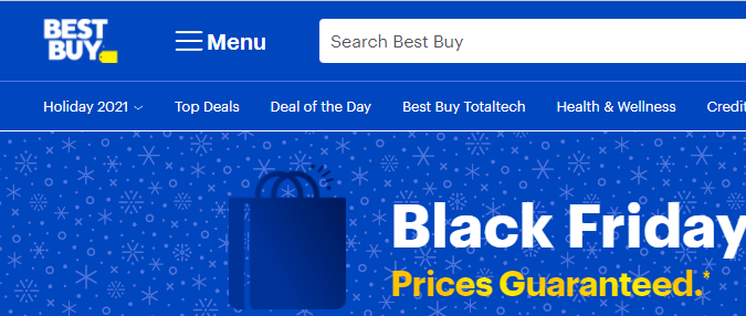 Black Friday 2021 en Best Buy