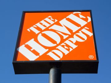 Cartel de la empresa The Home Depot