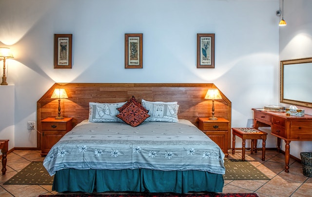 habitación cama matrimonial