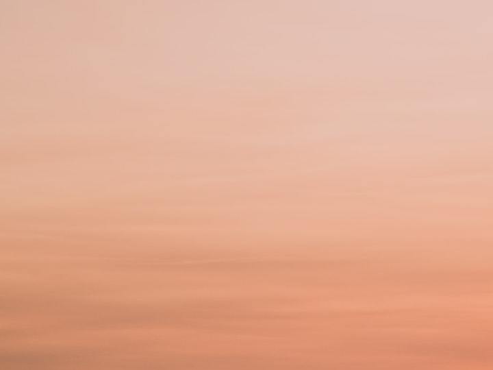 Aeropuerto al atardecer