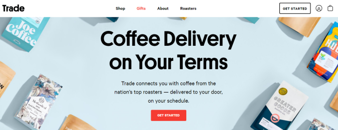 Caja de regalo por suscripción de café