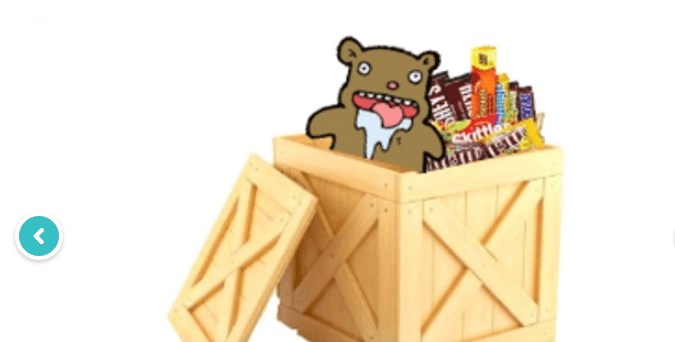 Caja de regalo por suscripción de golosinas