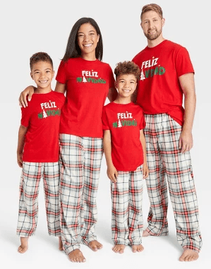 Franela navidena de pijama Wondershop