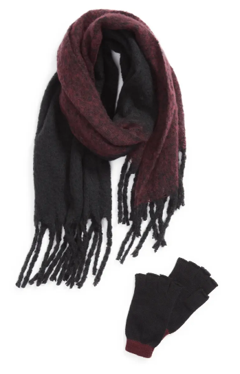 Juego de bufanda y guantes BP