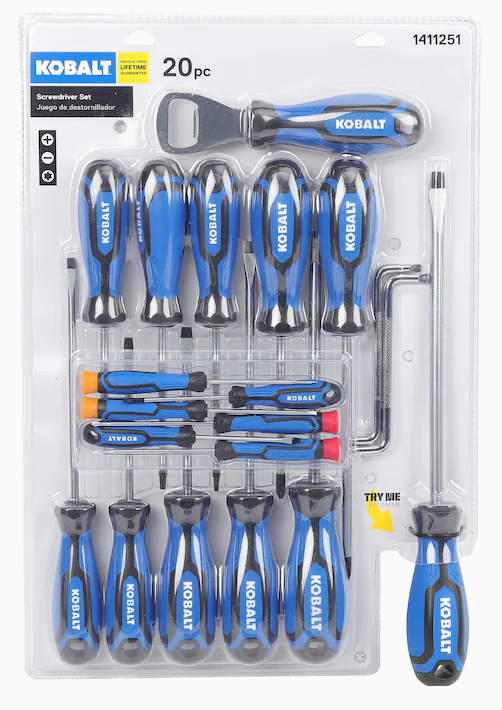 Juego de destornilladores Kobalt