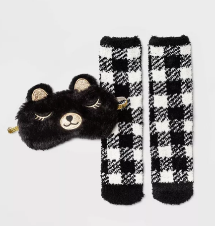 Juego de medias y antifaz Target