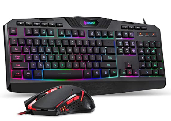 Juego de teclado y mouse Redragon