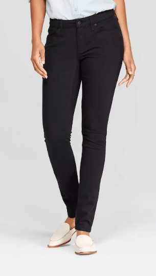 Pantalones de Jean negros para dama Universal Thread