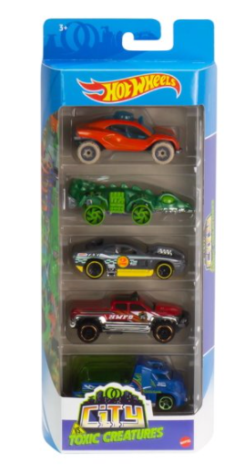 Set de carros de juguetes Mattel