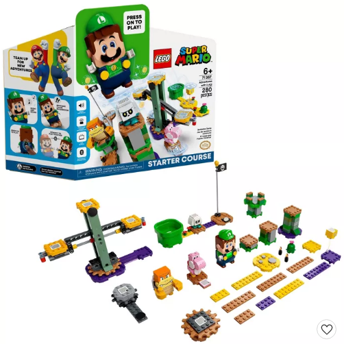 Set de ladrillos armables interactivo de Luigi Lego