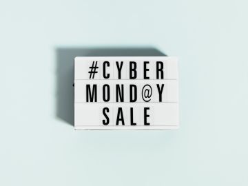 Cartel de Cyber Monday Sale