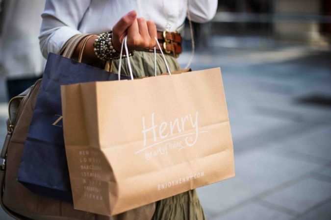 Mujer de compras