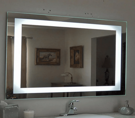 Espejo rectangular con luz led Ktaxon