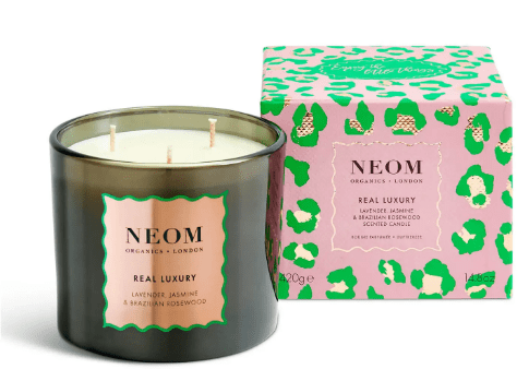 Vela de lujo de 3 mechas Neom