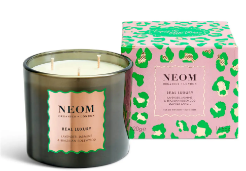 Vela de lujo de 3 mechas Neom