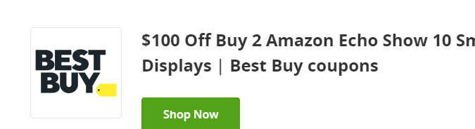 $100 de descuento en echo show Best Buy