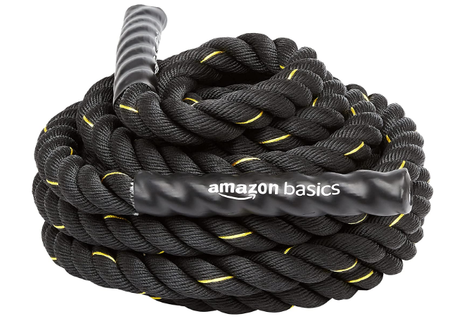 Cuerda para entrenamientos físicos Amazon Basic