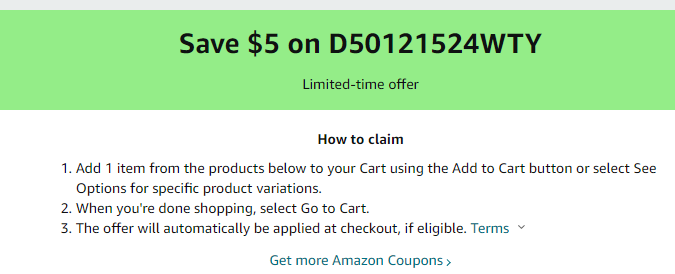Cupón de 5% de descuento en cinta LED inteligente