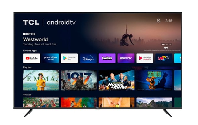 Televisor inteligente de 70 pulgadas TCL