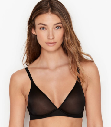 Brasier negro de corte clásico Victoria's Secret