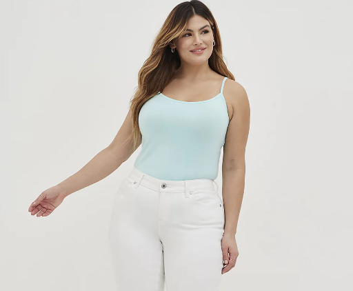 camiseta plus size azul