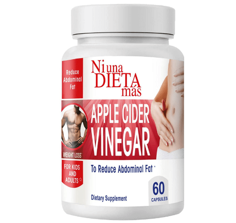 Cápsulas para bajar de peso con vinagre de sidra de manzana Ni una Dieta más