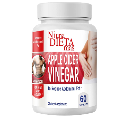 Cápsulas para bajar de peso con vinagre de sidra de manzana Ni una Dieta más