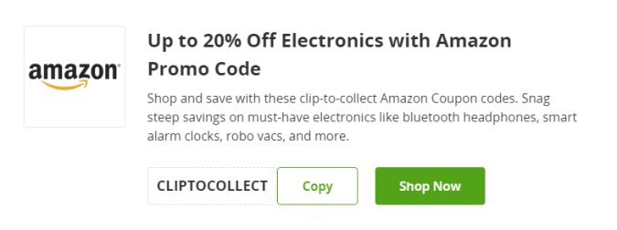 Cupón de 20 de descuento en artículos electróicos en Amazon de Groupon