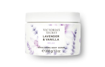 Exfoliante corporal con aroma a lavanda y vainilla Victoria's Secrets